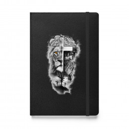 Lionhearted Prayer - Hardcover Bound Notebook